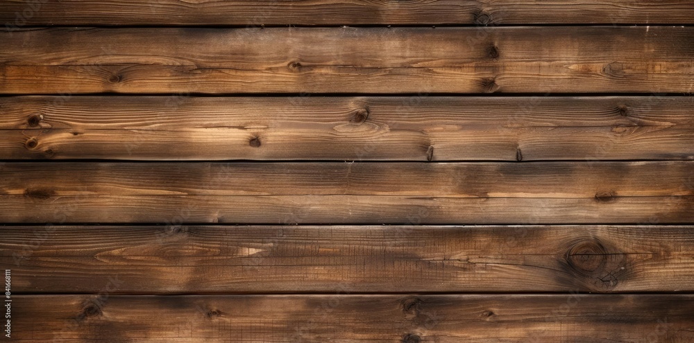 brown wood texture on a wooden wall a row of wooden planks arranged in a row from left to right, with a small wooden table in the center brown wood texture on a wooden wall a row of wooden planks arranged in a row from left to right, with a small wooden table in the center