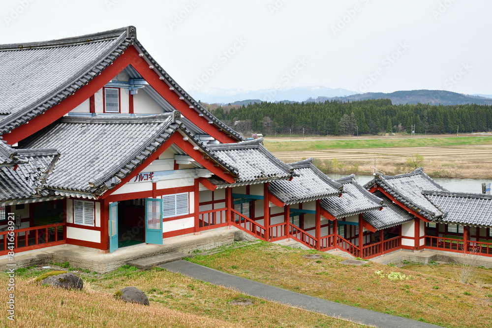 道の駅とざわ モモカミの里高麗館(山形県) 道の駅とざわ モモカミの里高麗館(山形県)