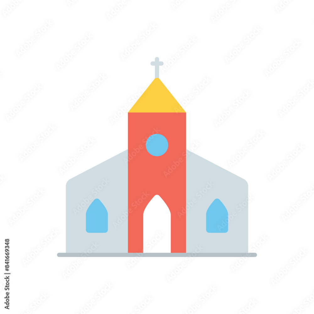 Church vector icon Church vector icon
