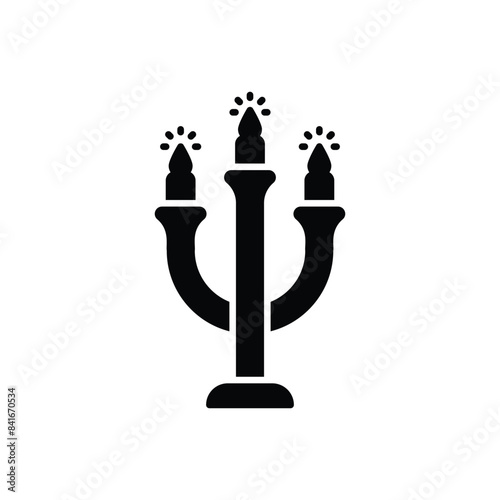 Candelabra vector icon
