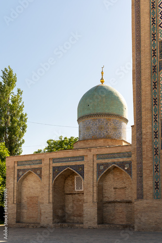 Mosque in tashkent Uzbekistan, city centre in central asia, silk road