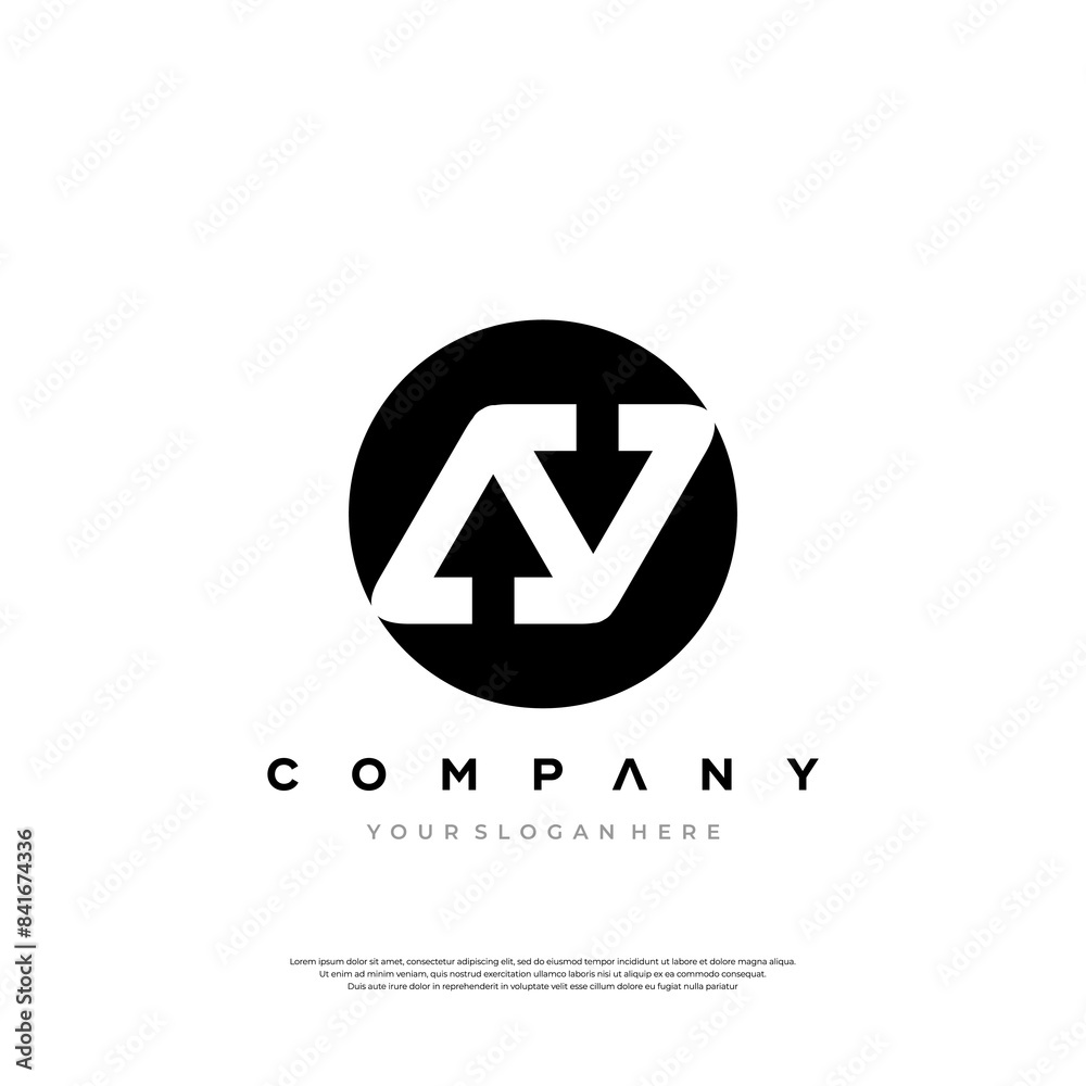 A triangle logo with the letters C and J in the middle A triangle logo with the letters C and J in the middle