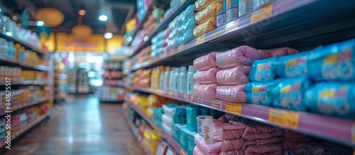 Wallpaper Mural Well-Stocked Baby Care Section in a Pharmacy Drugstore Torontodigital.ca