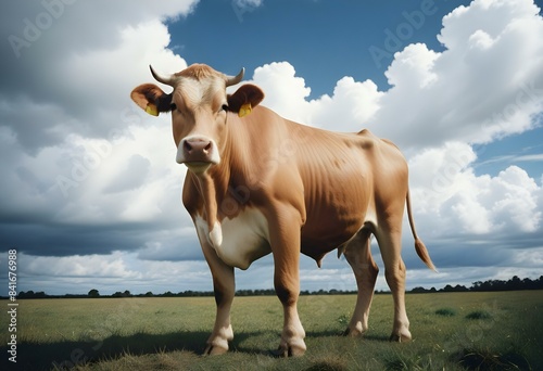 Photo of a Kurban cow for the Eid al-Adha holiday © cetak
