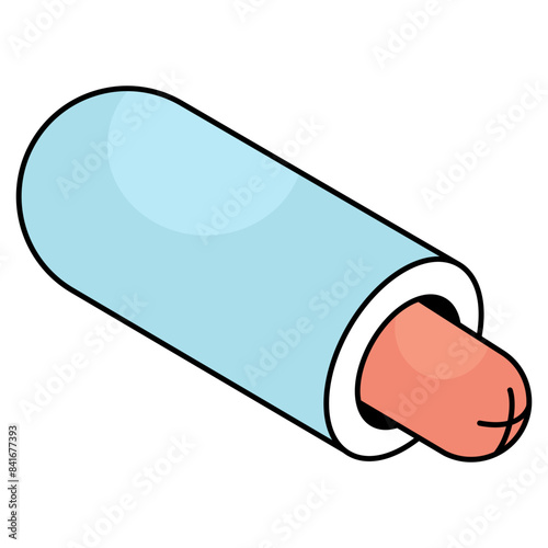 Creative design icon of sausage