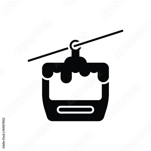 Cable Car vector icon