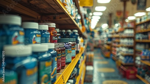 Wallpaper Mural Cold and Flu Relief: Dedicated Section in a Drugstore for Over-the-Counter Remedies Torontodigital.ca