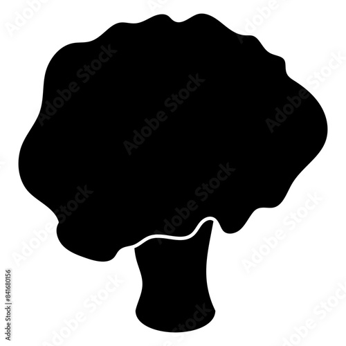 An icon design of broccoli