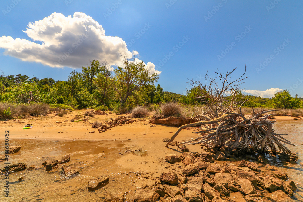 Sandy beaches on the island of Rab Sahara Beach Sandy beaches on the island of Rab Sahara Beach