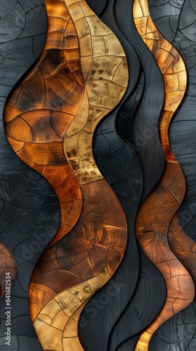 Wallpaper Mural Seamless Wood and Gold Wallpaper Pattern with Grain Paper Torontodigital.ca