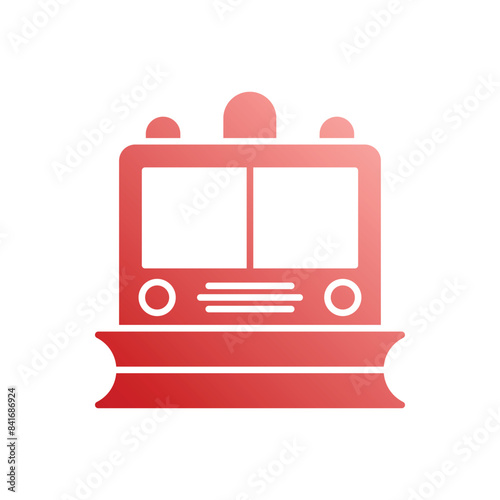 Snowplow vector icon