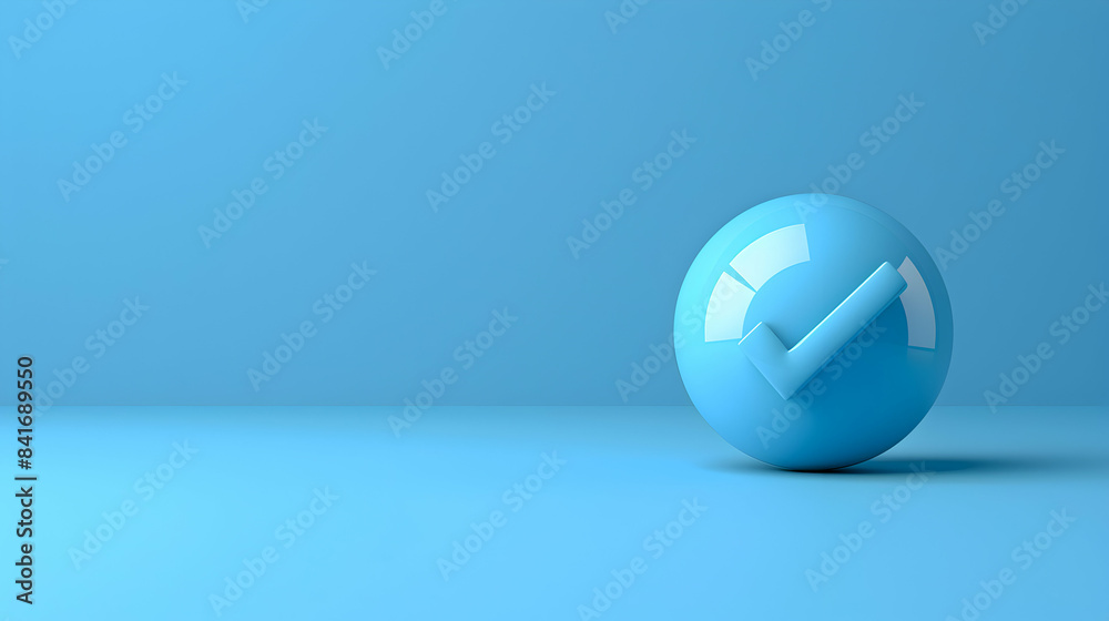3D Flat Icon Trust Symbol with Text Space on Blue Background Business Milestones Reliability Strategies Concept in Doodle Line Cartoon Style 3D Flat Icon Trust Symbol with Text Space on Blue Background Business Milestones Reliability Strategies Concept in Doodle Line Cartoon Style