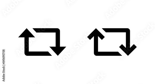 Free Download Repeat button icon in generic style. Retweet arrow sign symbol - GFXLoad