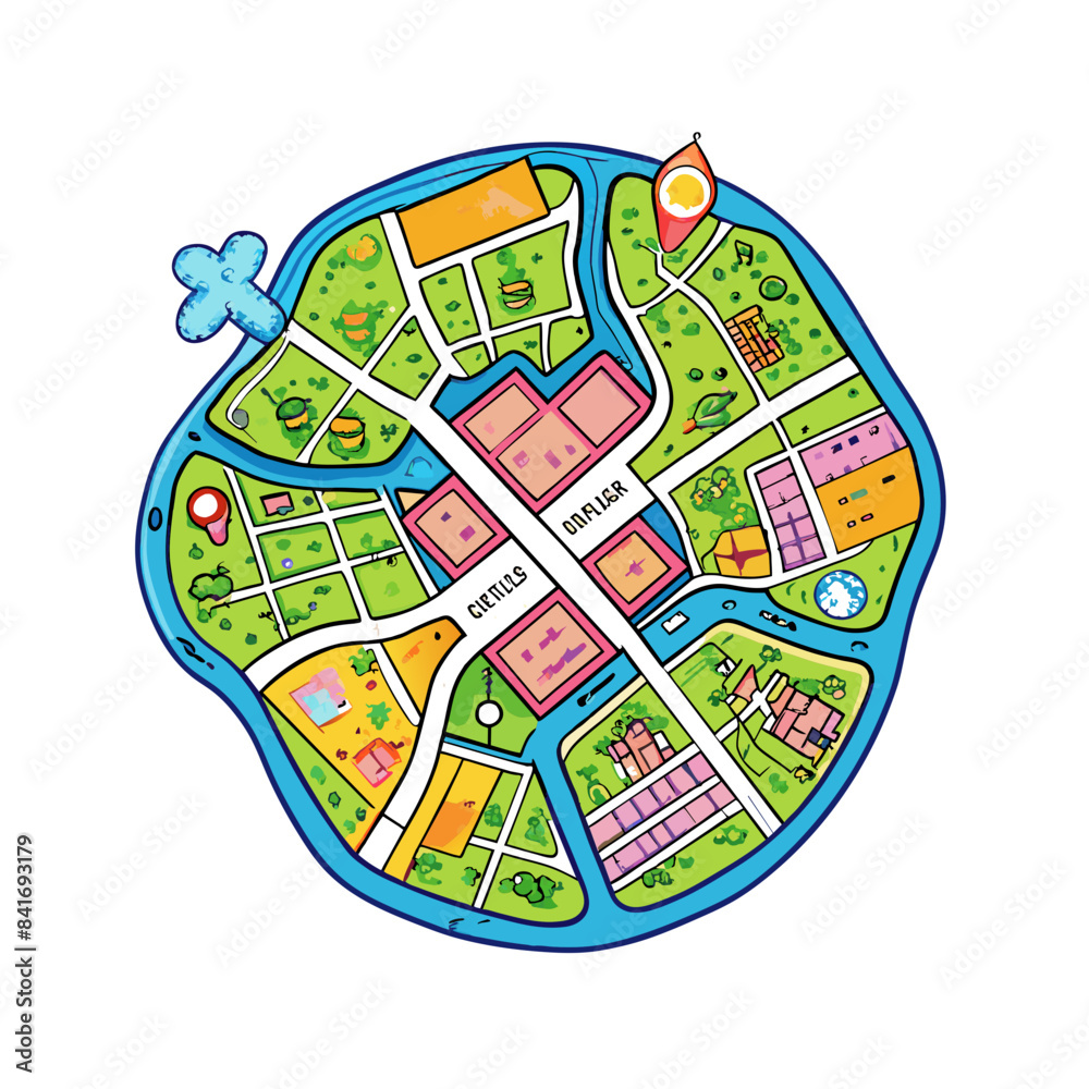 city map for a game, modern city, view from top, non axonometric view angle, non isometric, please don't, rotate by X, not by Z, or Y city map for a game, modern city, view from top, non axonometric view angle, non isometric, please don't, rotate by X, not by Z, or Y