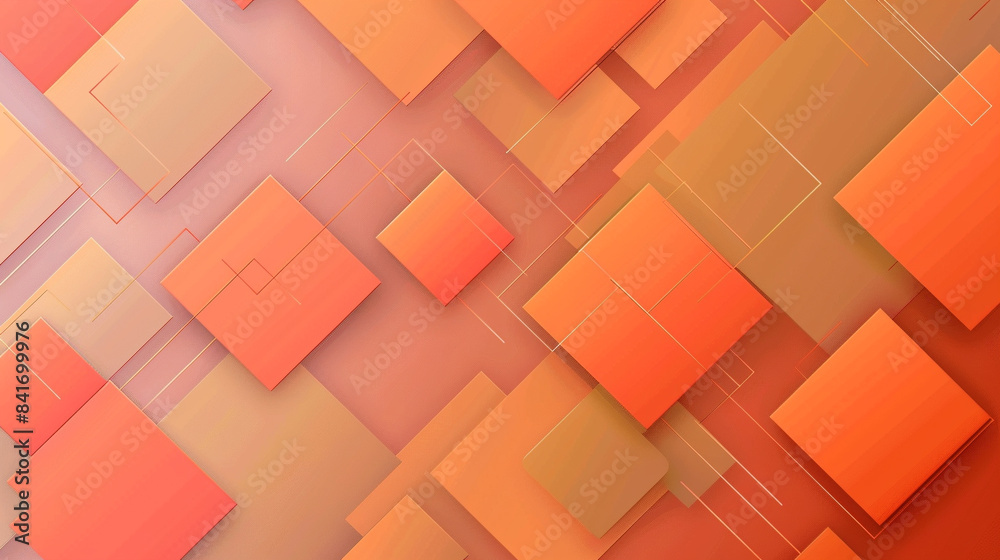 Orange and Salmon square shape background presentation design. PowerPoint and Business background. Orange and Salmon square shape background presentation design. PowerPoint and Business background.