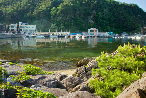 Tranquil Waters of Simgok Port photo