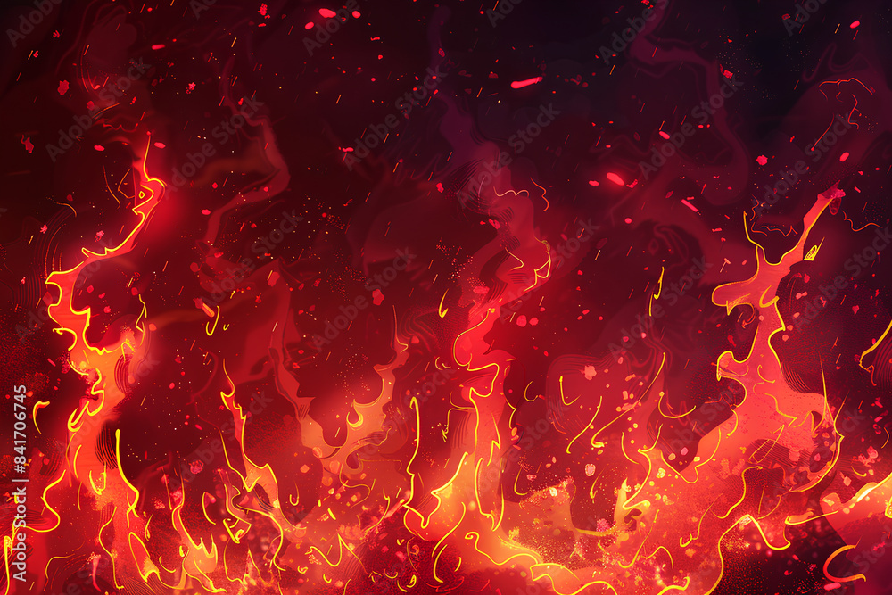 red smoke, red fire, hot, dark black background, vector, 3d rendering red smoke, red fire, hot, dark black background, vector, 3d rendering