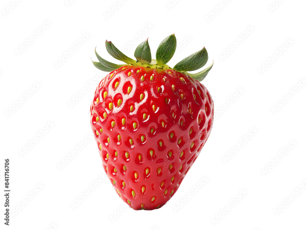 a close up of a strawberry a close up of a strawberry