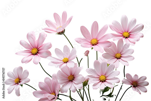 Flowers isolated on transparent background png cut out. Images for graphic designers. Image for flyers. Florist profession.