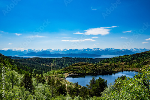 Berge und Fjorde Norwegen