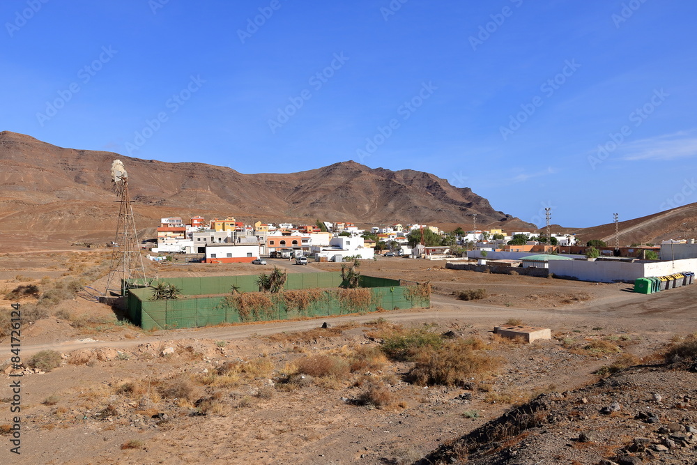 Obraz premium Las Playitas village at Fuerteventura island, Spain