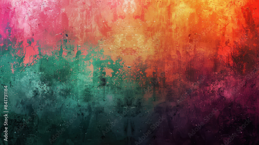 Fototapeta premium Abstract digital art with a blend of textures and color gradients