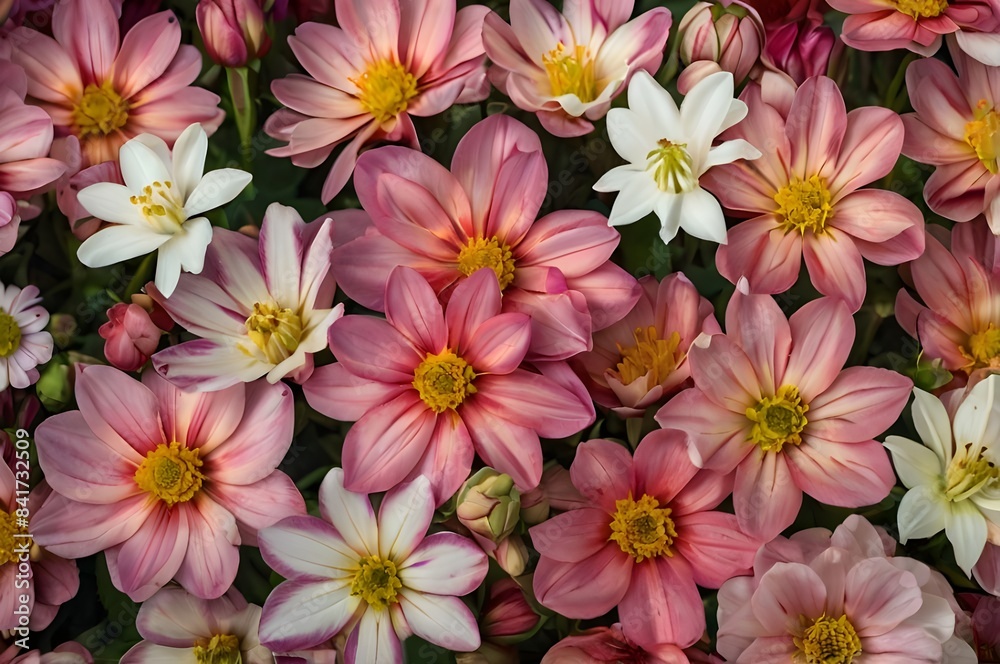 Flower Seamless patterns and fabric design