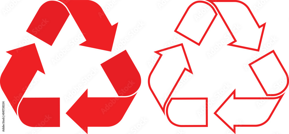 set of recycling icons. Editable stock and fill colorful recycle logo symbol. vector illustration. Waste recycling innovation. Reuse, ecofriendly environment and save the planet set of recycling icons. Editable stock and fill colorful recycle logo symbol. vector illustration. Waste recycling innovation. Reuse, ecofriendly environment and save the planet