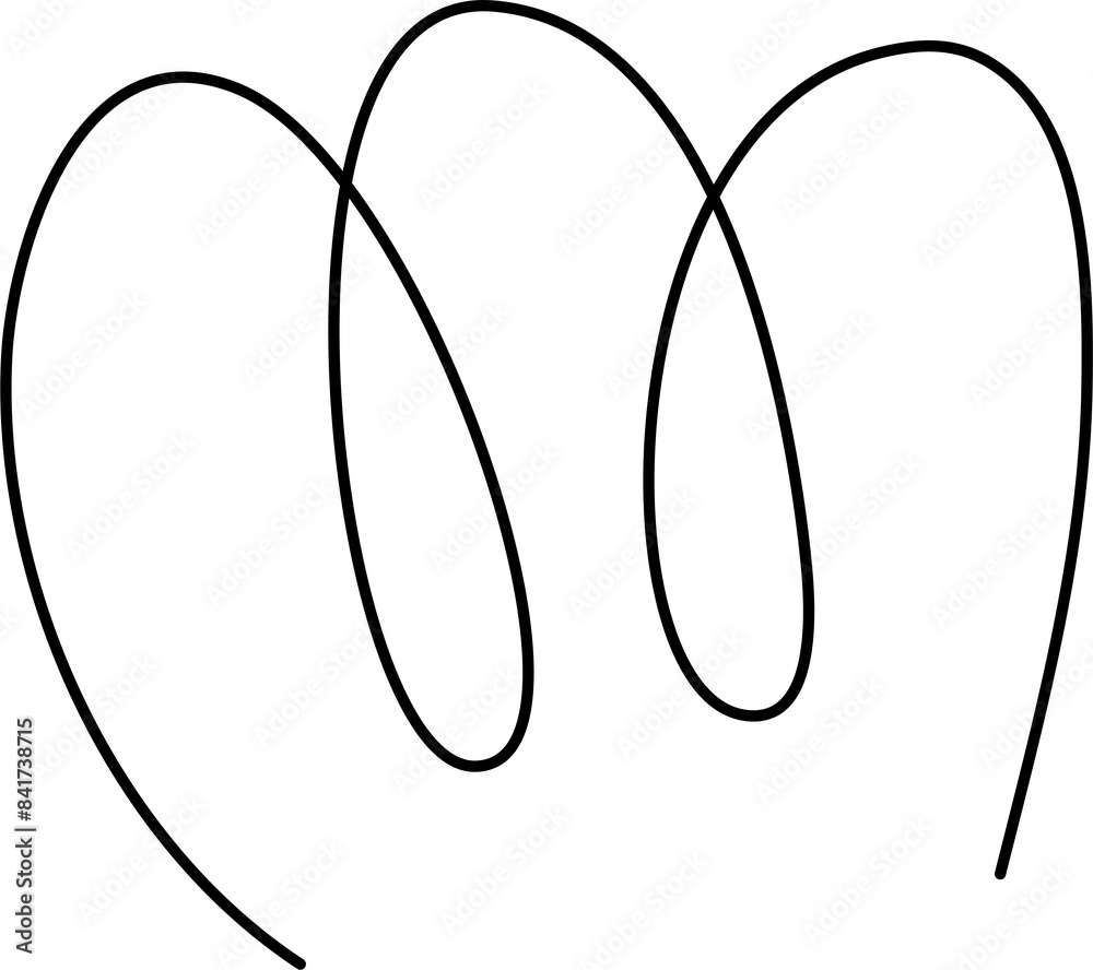 Spiral and swirl line icon. Element for design Spiral and swirl line icon. Element for design