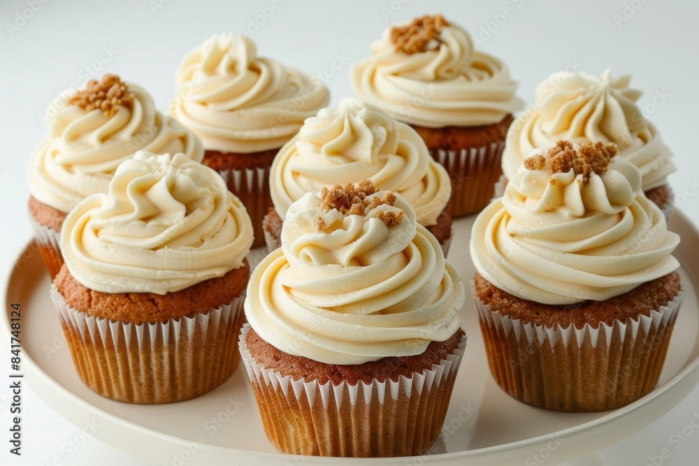 A Symphony of Flavors: Banana Speculoos Cupcakes A Symphony of Flavors: Banana Speculoos Cupcakes