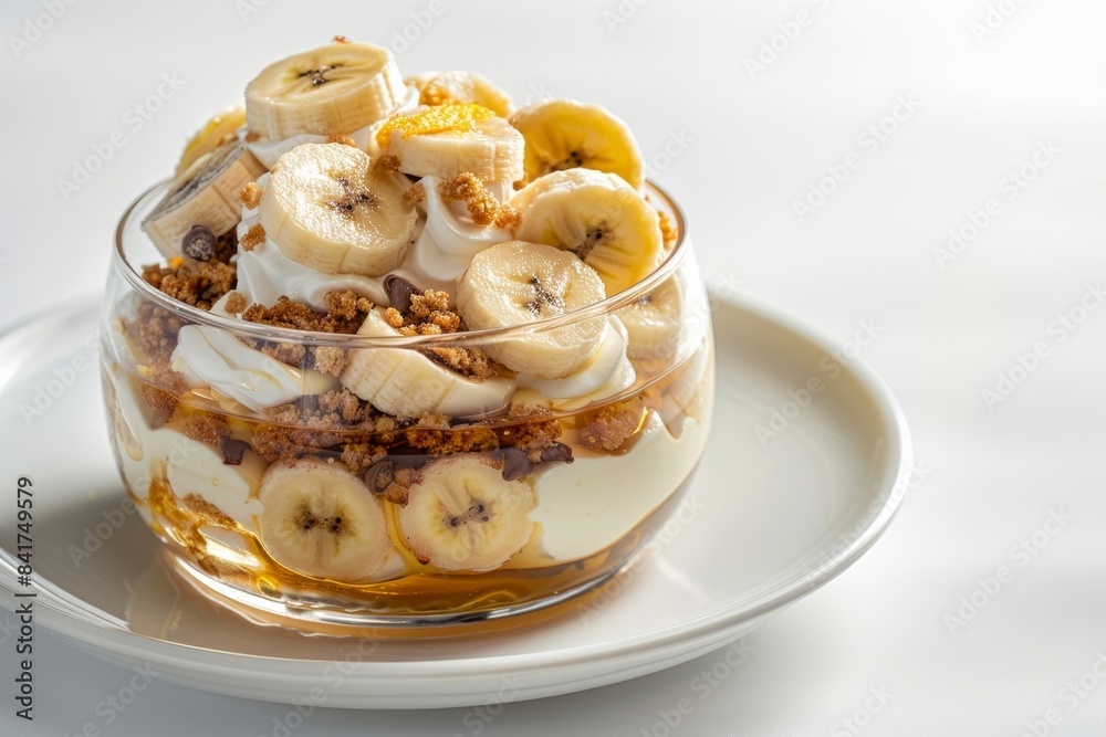 Tempting Bananas Foster Pudding with Orange Zest and Honey Tempting Bananas Foster Pudding with Orange Zest and Honey