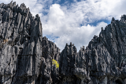 landscape with sky and clouds