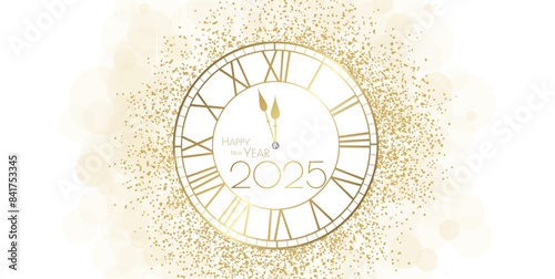 Happy new year 2025 design