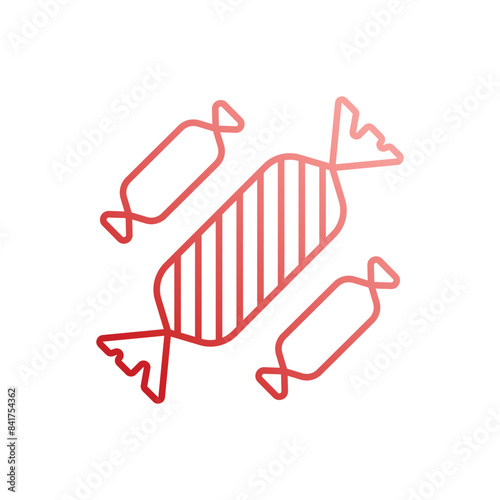Christmas Candy vector icon