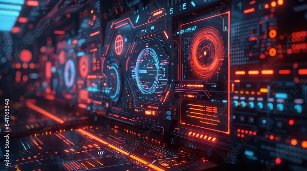 Blockchain developer coding, holographic interface, futuristic setting Blockchain developer coding, holographic interface, futuristic setting