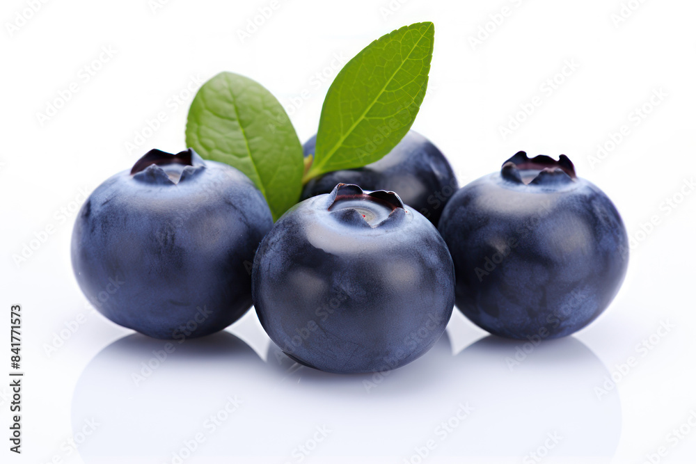 Obraz premium blueberry fruit isolated on white background
