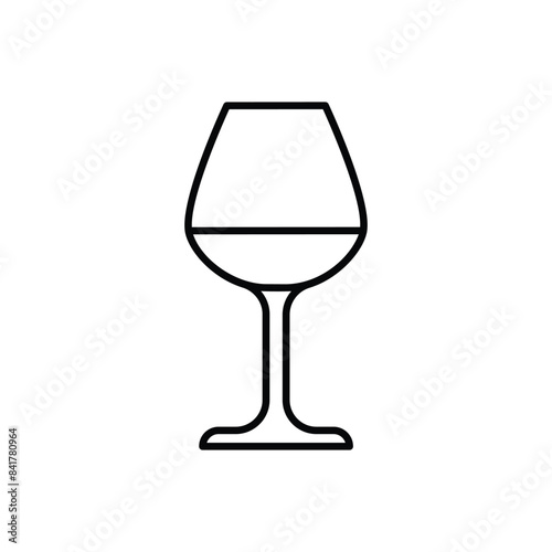 Wine Glass vector icon