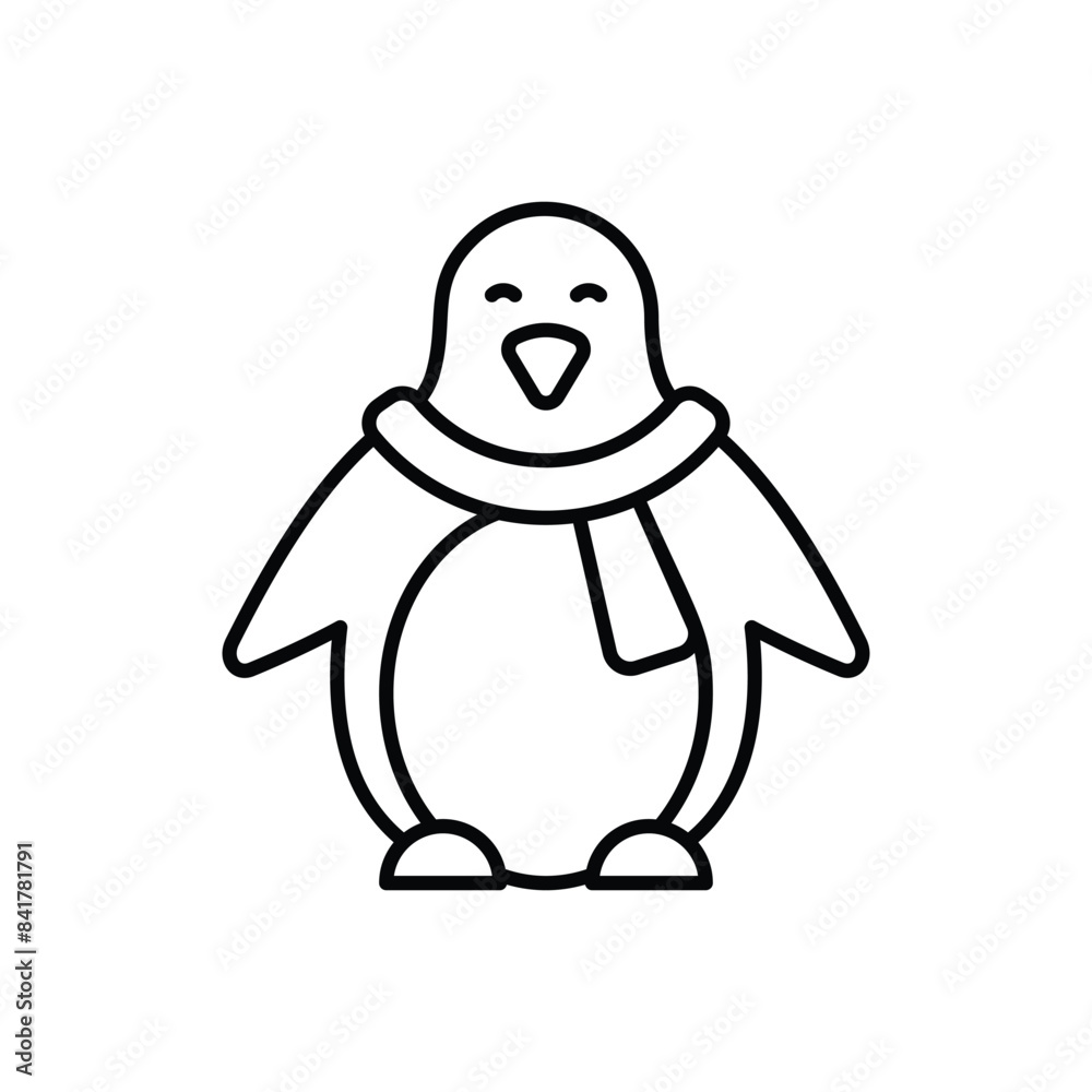 Penguin vector icon Penguin vector icon