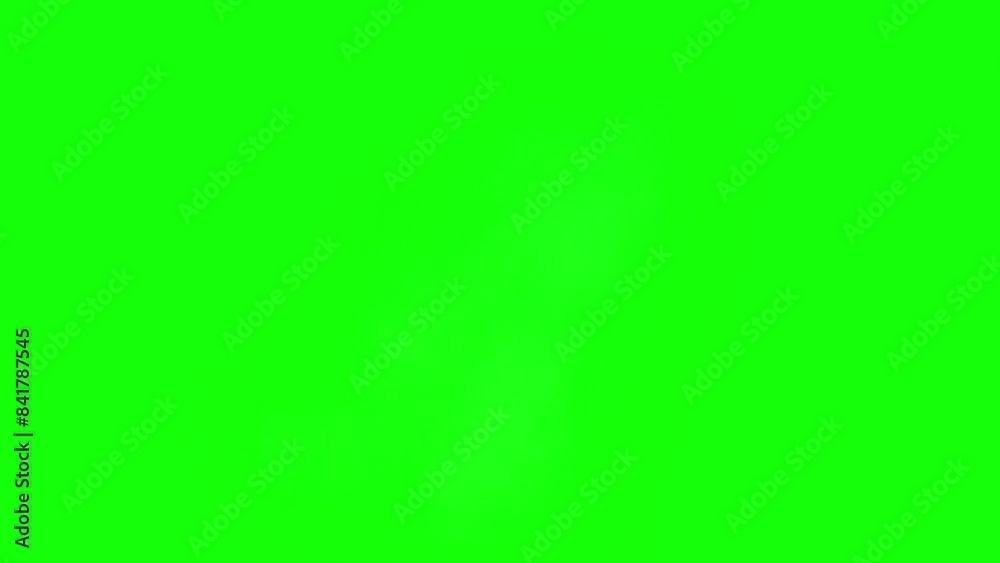 Realistic explosion on green screen background, chroma key, 4K