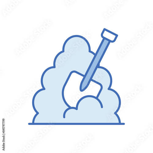  Shovel vector icon