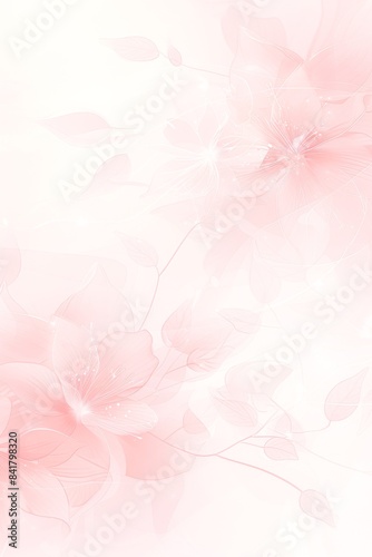 紅色のグラデーションの花の背景