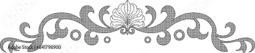 Sketch illustration vector drawing design ornament ornament classic ethnic vintage traditional floral rosette