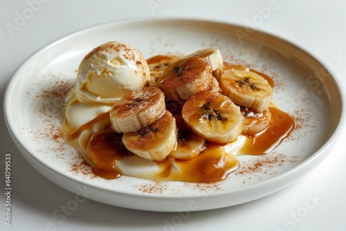 Mouthwatering Bananas Foster dessert with a decadent twist