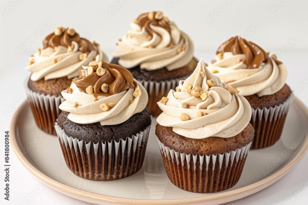Gourmet Banana Cupcakes with Chocolate Ganache Gourmet Banana Cupcakes with Chocolate Ganache