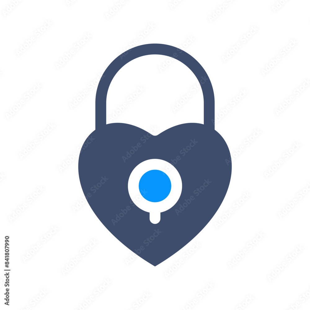 vector icon padlock, love, heart, lock, secure, locked vector icon padlock, love, heart, lock, secure, locked
