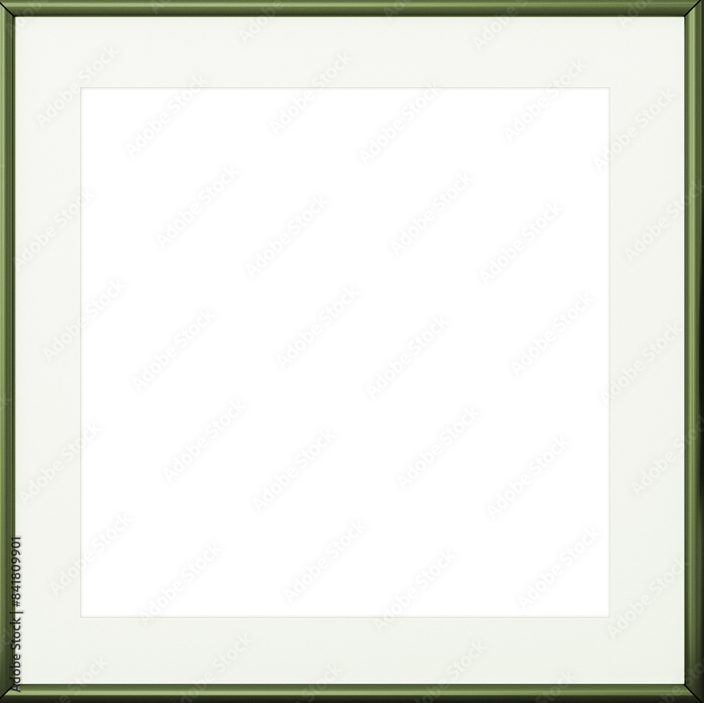 green frame isolated on white green frame isolated on white