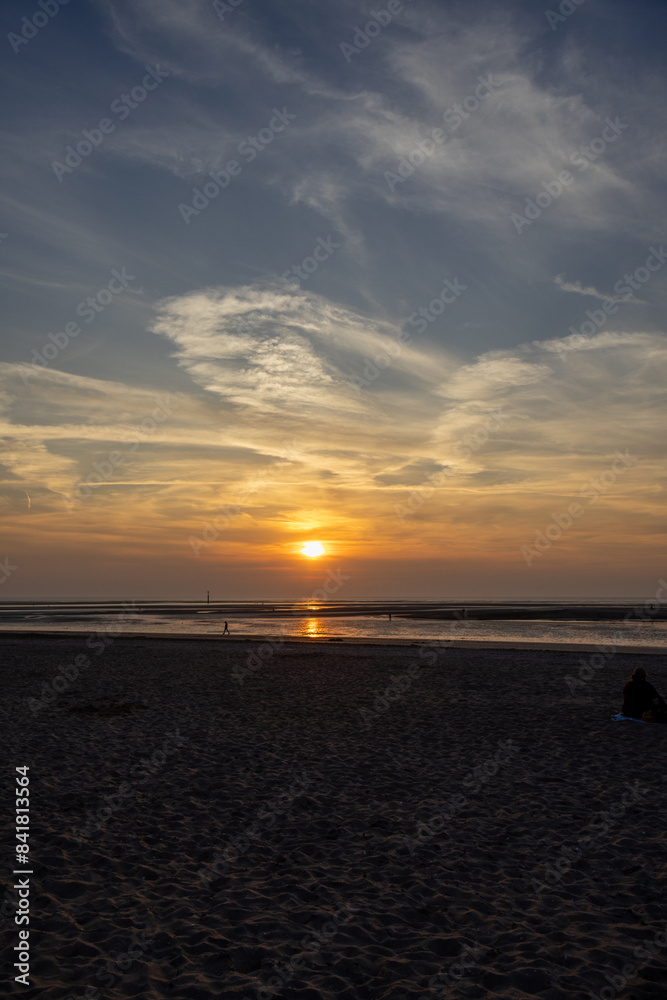 Obraz premium sunset on the beach