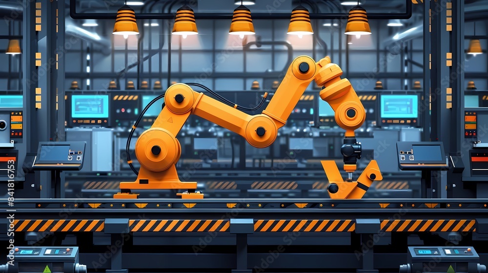 Flat design manufacturing technology with flexible manufacturing systems, adaptable production lines, and customization Flat design manufacturing technology with flexible manufacturing systems, adaptable production lines, and customization