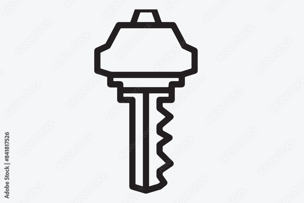 new key icon vector and illustration art new key icon vector and illustration art