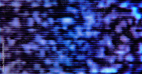 Vertical tv scanline noise illustration backdrop